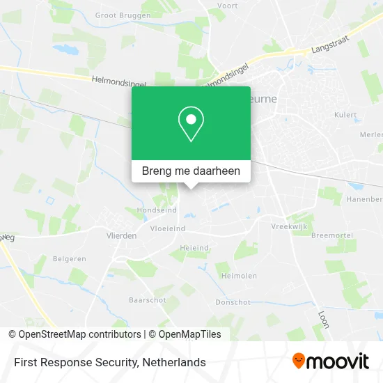 First Response Security kaart