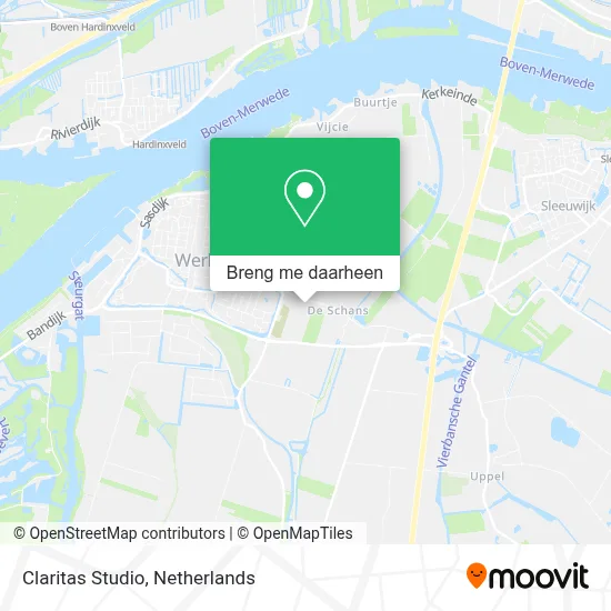 Claritas Studio kaart