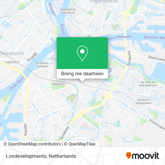 Londevelopments kaart
