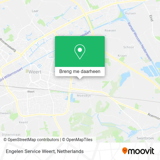 Engelen Service Weert kaart