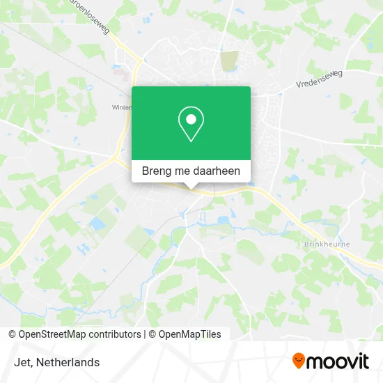 Jet kaart