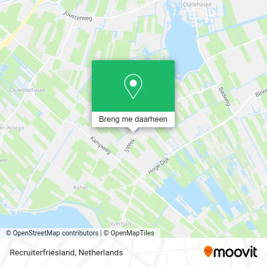 Recruiterfriesland kaart