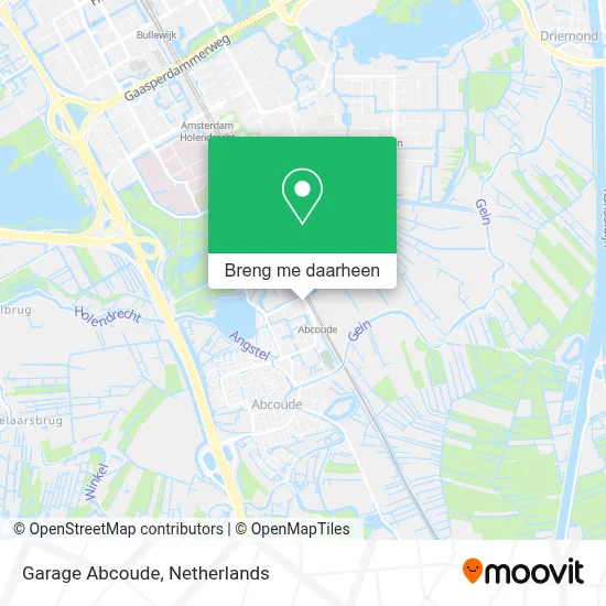Garage Abcoude kaart