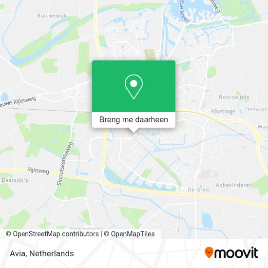 Avia kaart