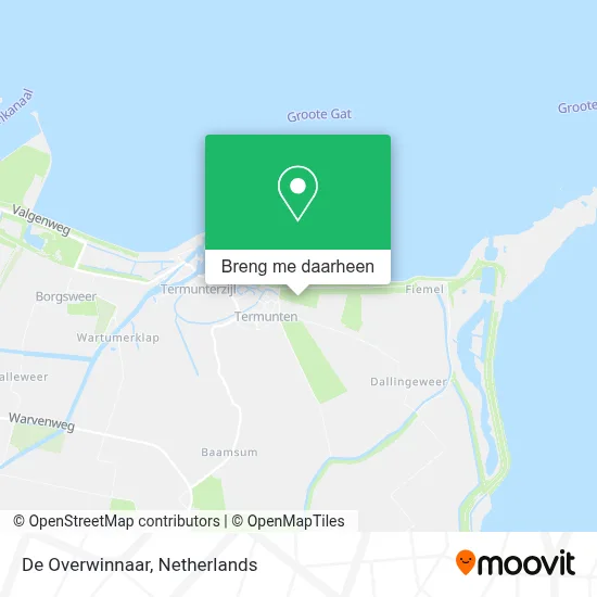 De Overwinnaar kaart