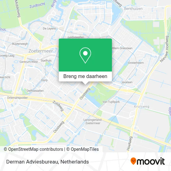 Derman Adviesbureau kaart