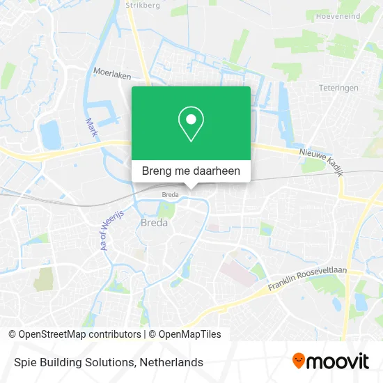 Spie Building Solutions kaart