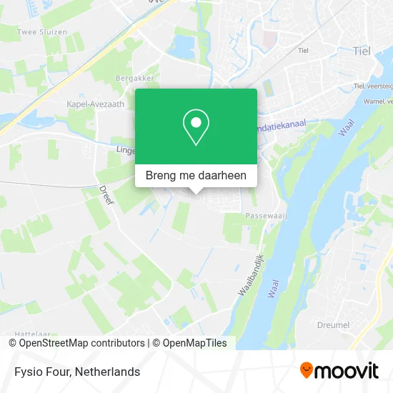 Fysio Four kaart