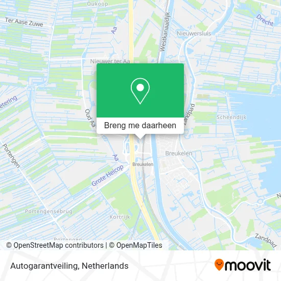 Autogarantveiling kaart