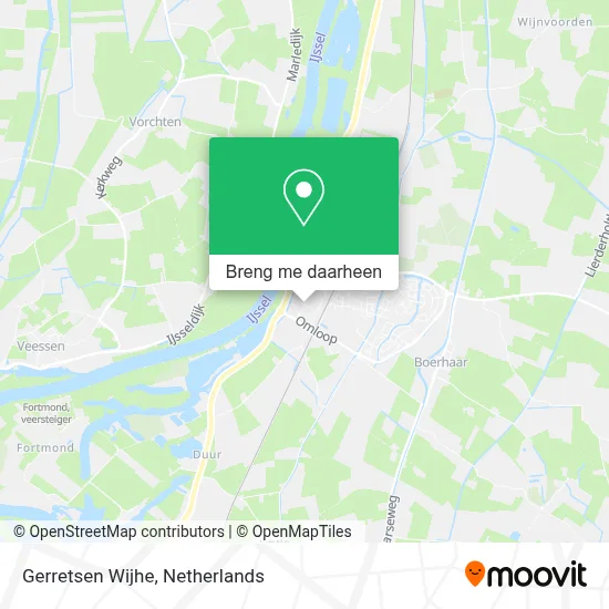 Gerretsen Wijhe kaart