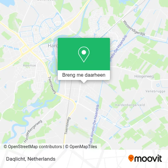 Daqlicht kaart