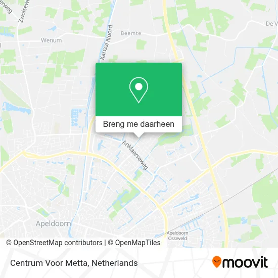 Centrum Voor Metta kaart