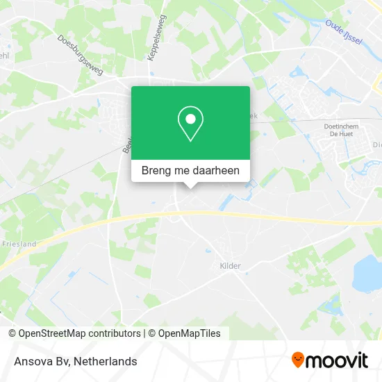 Ansova Bv kaart