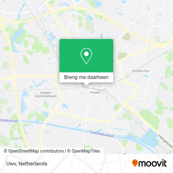 Uwv kaart