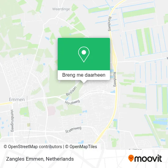 Zangles Emmen kaart