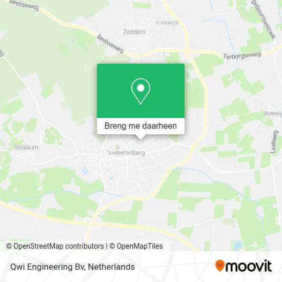 Qwi Engineering Bv kaart