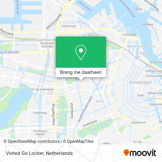 Vinted Go Locker kaart