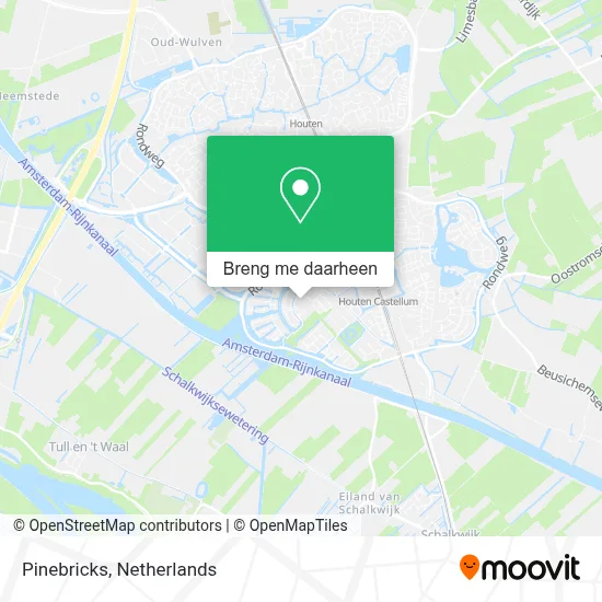 Pinebricks kaart
