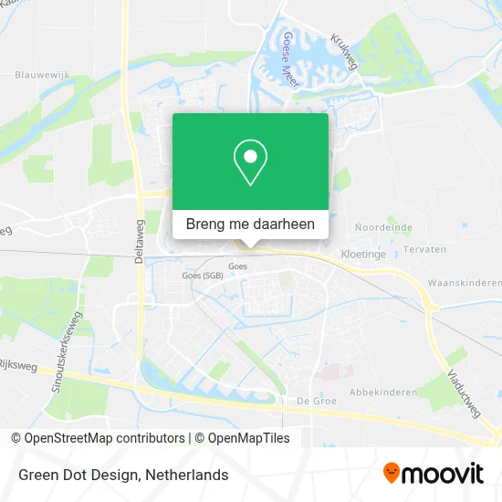 Green Dot Design kaart