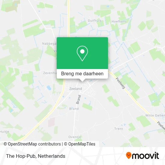 The Hop-Pub kaart