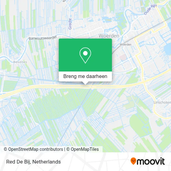 Red De Bij kaart