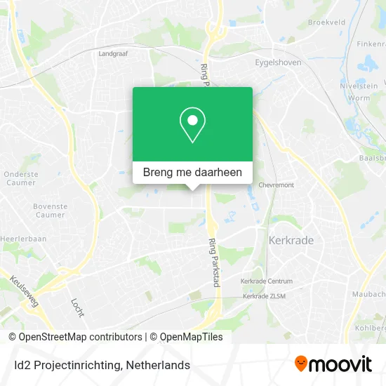 Id2 Projectinrichting kaart
