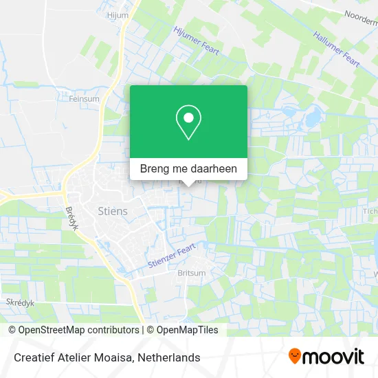 Creatief Atelier Moaisa kaart