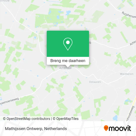 Mathijssen Ontwerp kaart