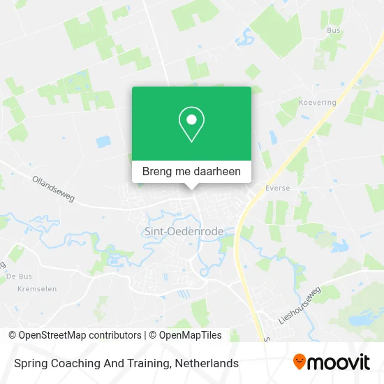 Spring Coaching And Training kaart