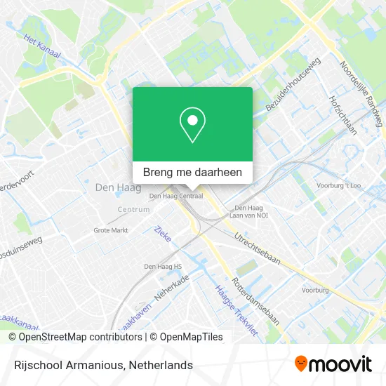 Rijschool Armanious kaart