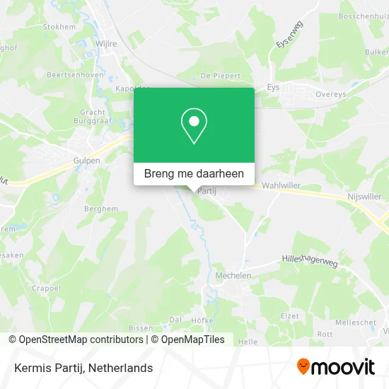 Kermis Partij kaart