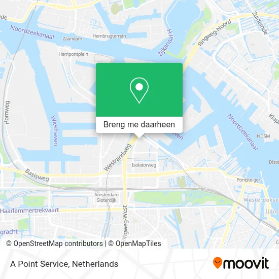 A Point Service kaart