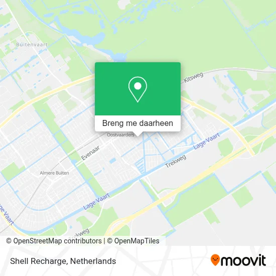 Shell Recharge kaart