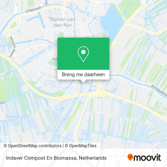 Indaver Compost En Biomassa kaart
