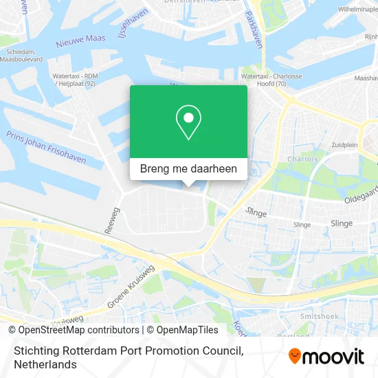 Stichting Rotterdam Port Promotion Council kaart