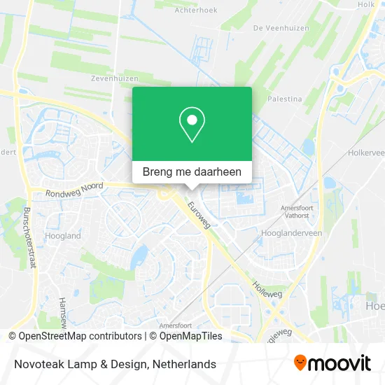 Novoteak Lamp & Design kaart