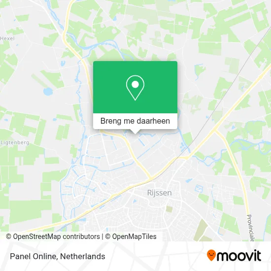 Panel Online kaart