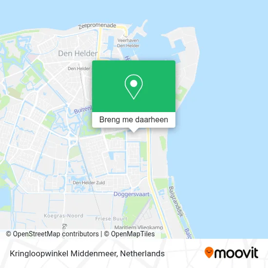 Kringloopwinkel Middenmeer kaart