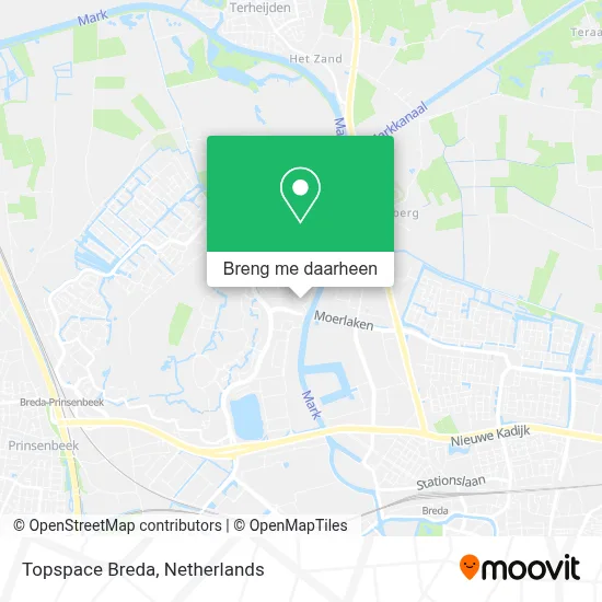 Topspace Breda kaart