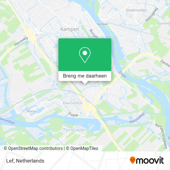 Lef kaart