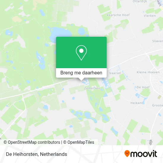 De Heihorsten kaart