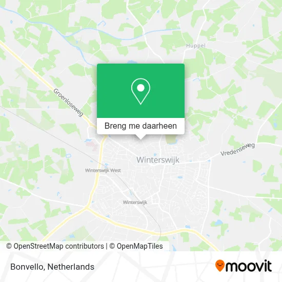 Bonvello kaart