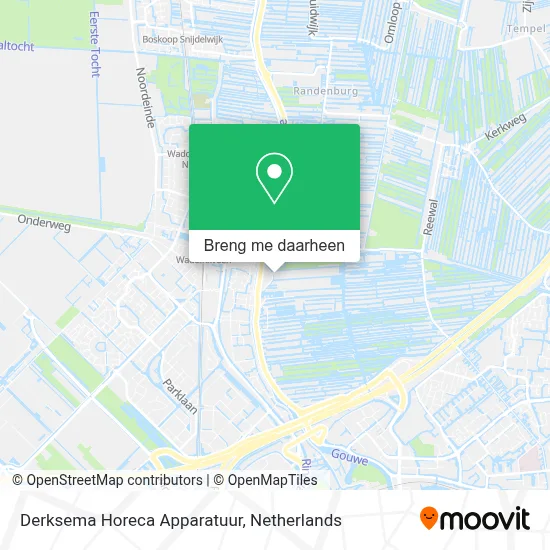 Derksema Horeca Apparatuur kaart