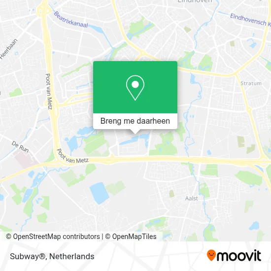 Subway® kaart