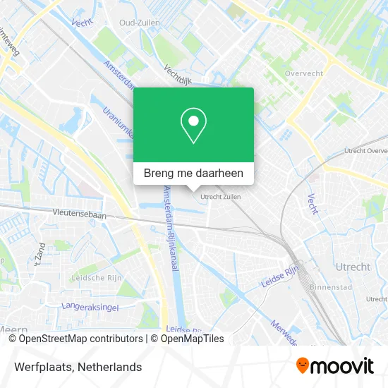 Werfplaats kaart