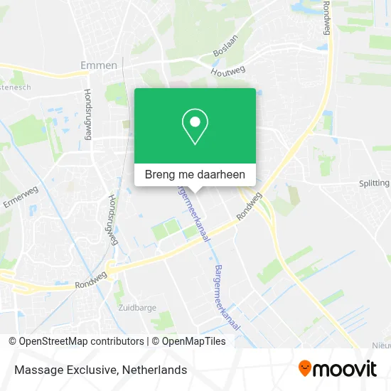Massage Exclusive kaart