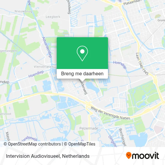 Intervision Audiovisueel kaart