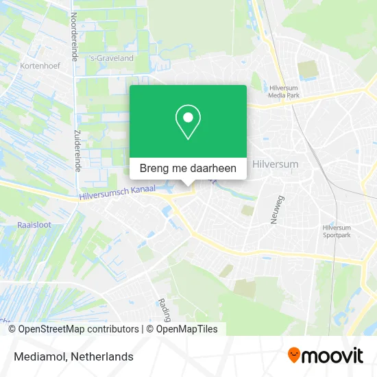 Mediamol kaart