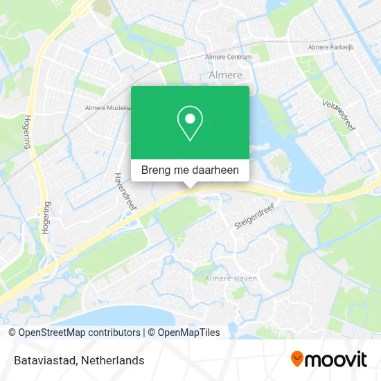 Bataviastad kaart