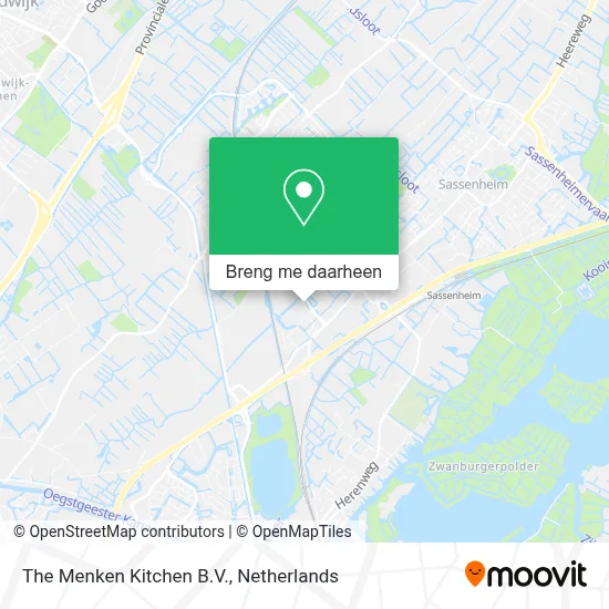 The Menken Kitchen B.V. kaart